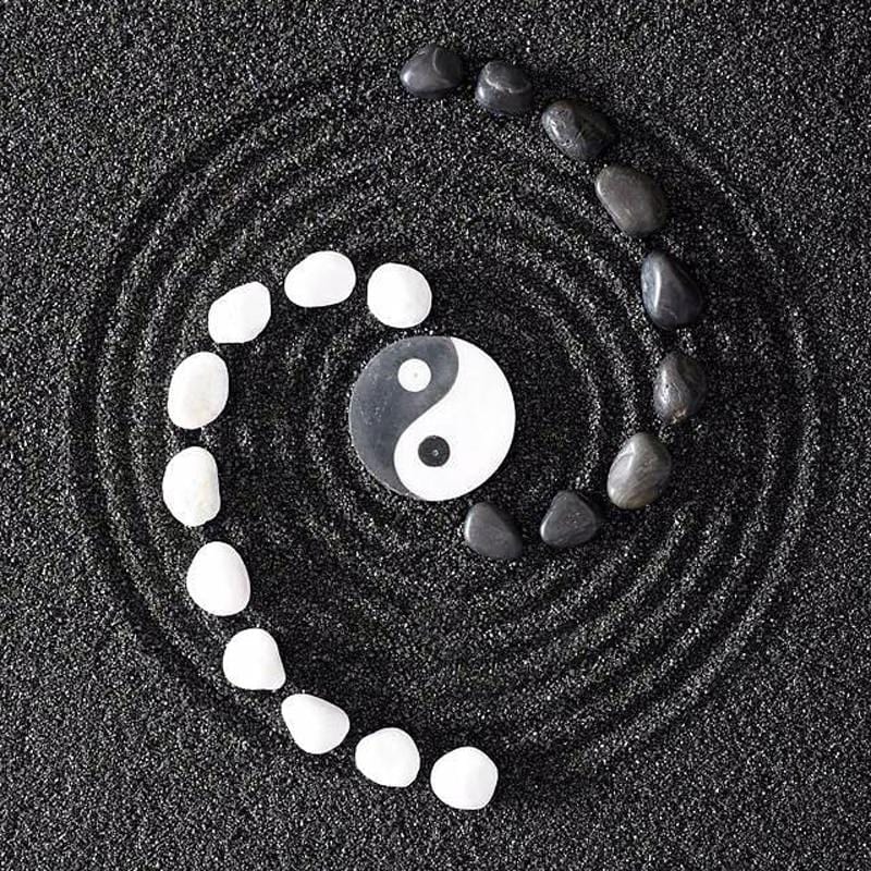 yin yang Diamond Painting Stones