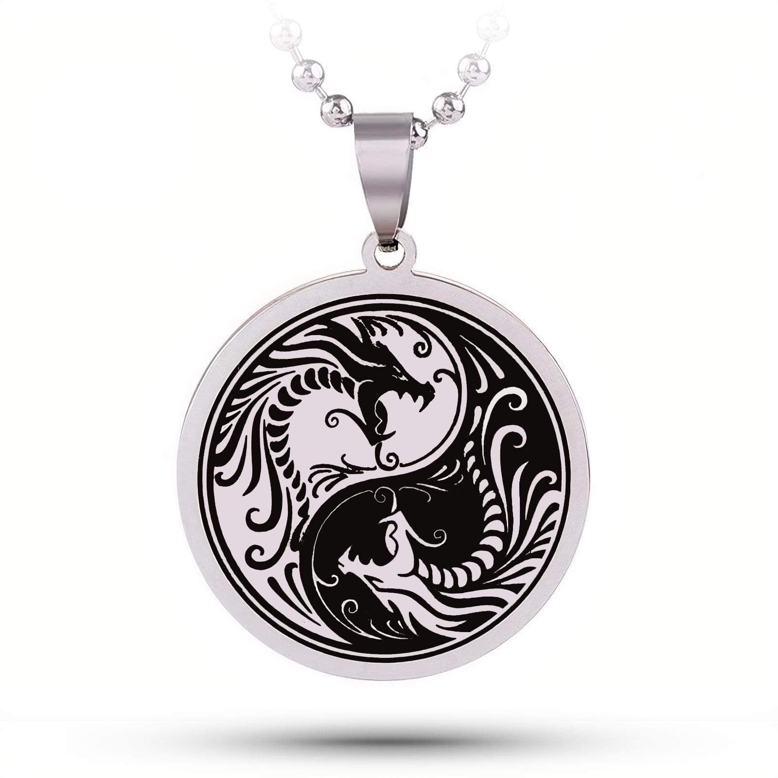 Dragon Yin Yang Necklace