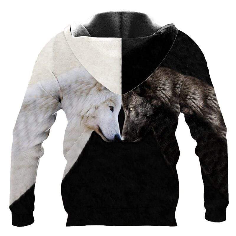 wolf hoodie amazon