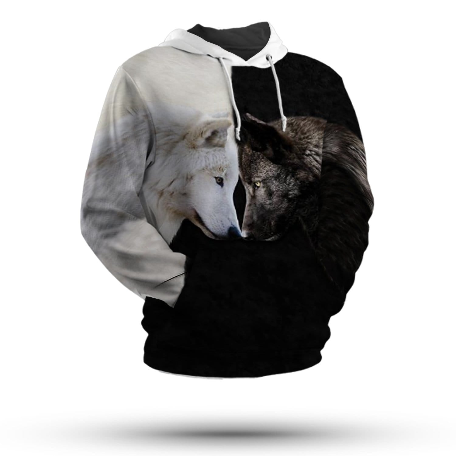 Dual Wolf Hoodie