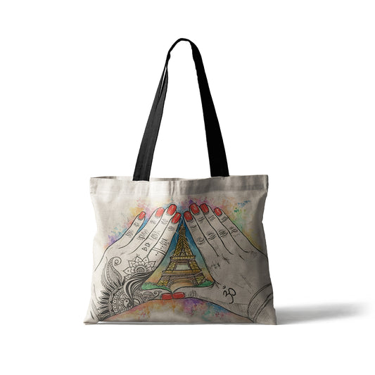 Eiffel Tower Tote Bag