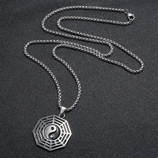 yin yang necklace for men