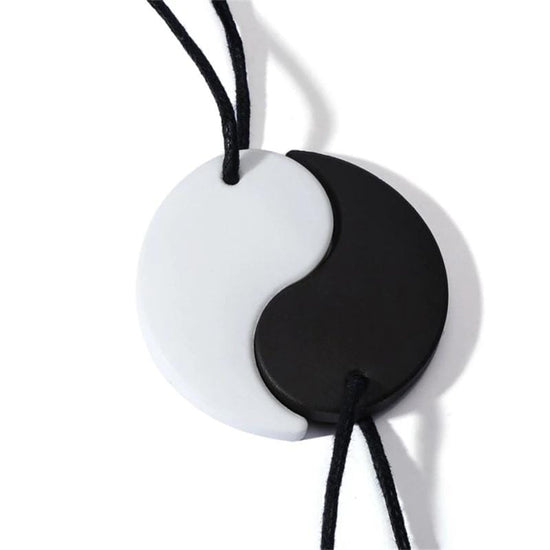 2 piece yin yang pendant