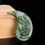 chinese jade dragon necklace