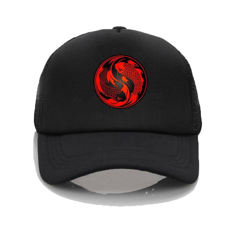 koi fish cap