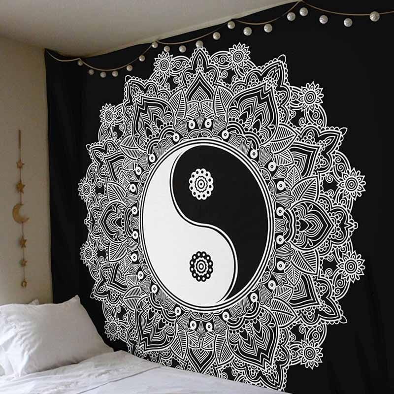 yin and yang tapestry