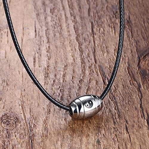yin yang symbol necklace