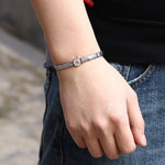 silver yin yang bracelet