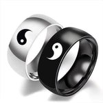 yin and yang ring couple