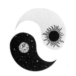 	 sun and moon yin and yang tattoo