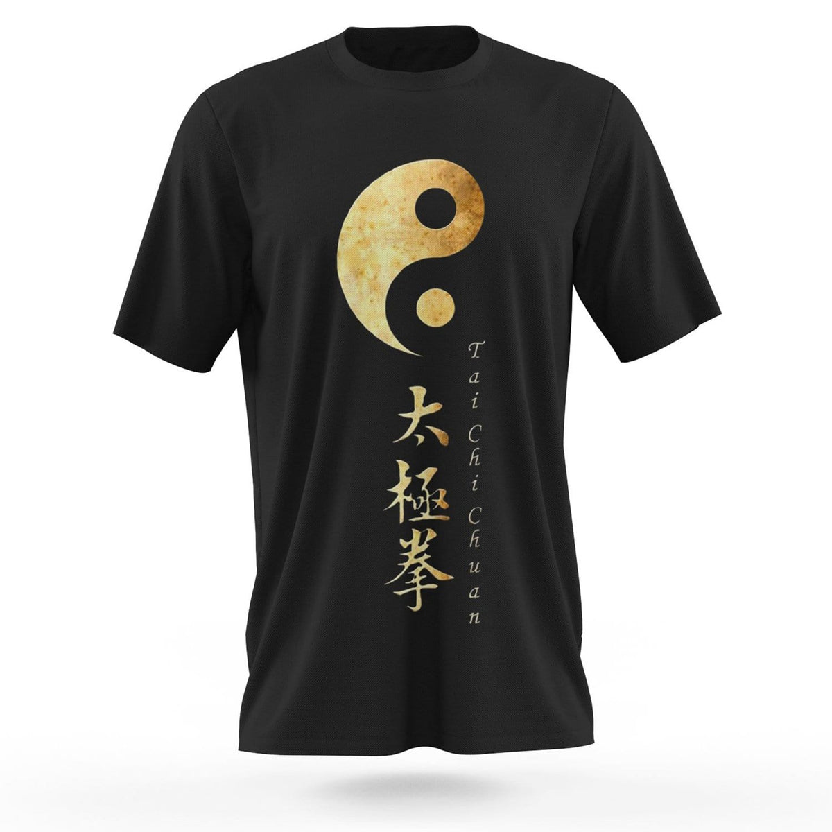 T-Shirt Tai Chi Yin Yang Arbre De Vie - Design Spirituel, Unisexe, Coton, Pour Yoga Et Méditation