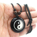 yin and yang necklace cord