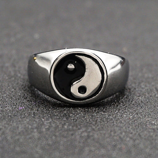 etsy yin yang rings
