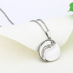 yin and yang necklace ebay