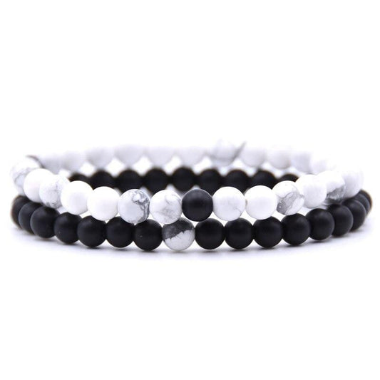 Yin and Yang Couple Bracelet