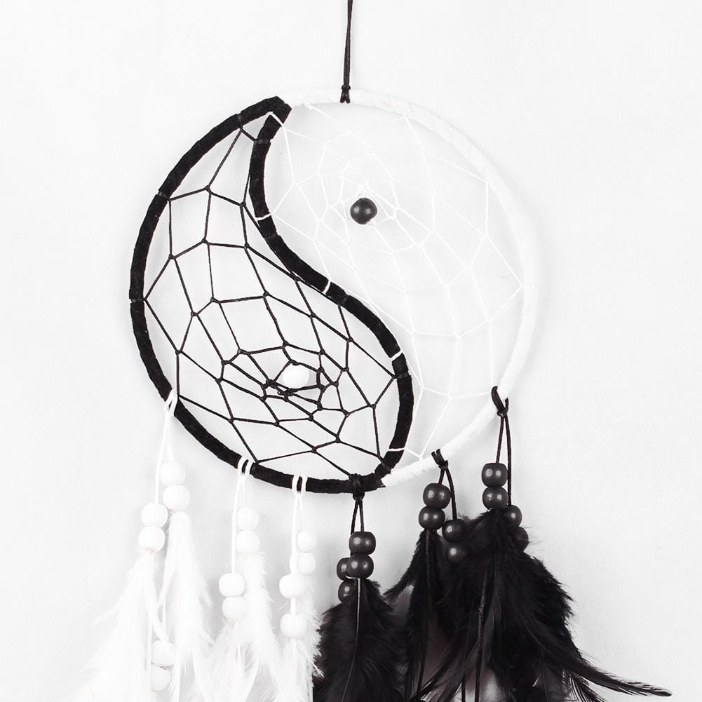 how to make yin yang dream catcher