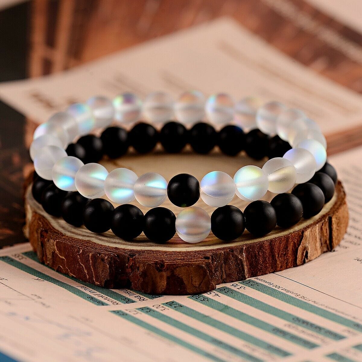 Yin Yang Bracelet Crystal