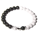 ying yang bracelet couple