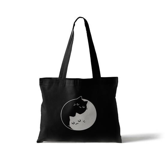 Yin Yang Cat Bag