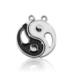 Silver yin yang jewelry