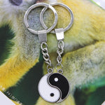 yin yang keychain symbol