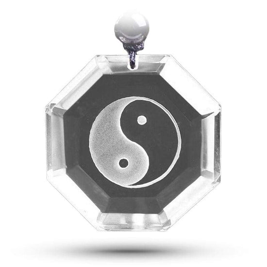 Yin Yang Crystal Necklace