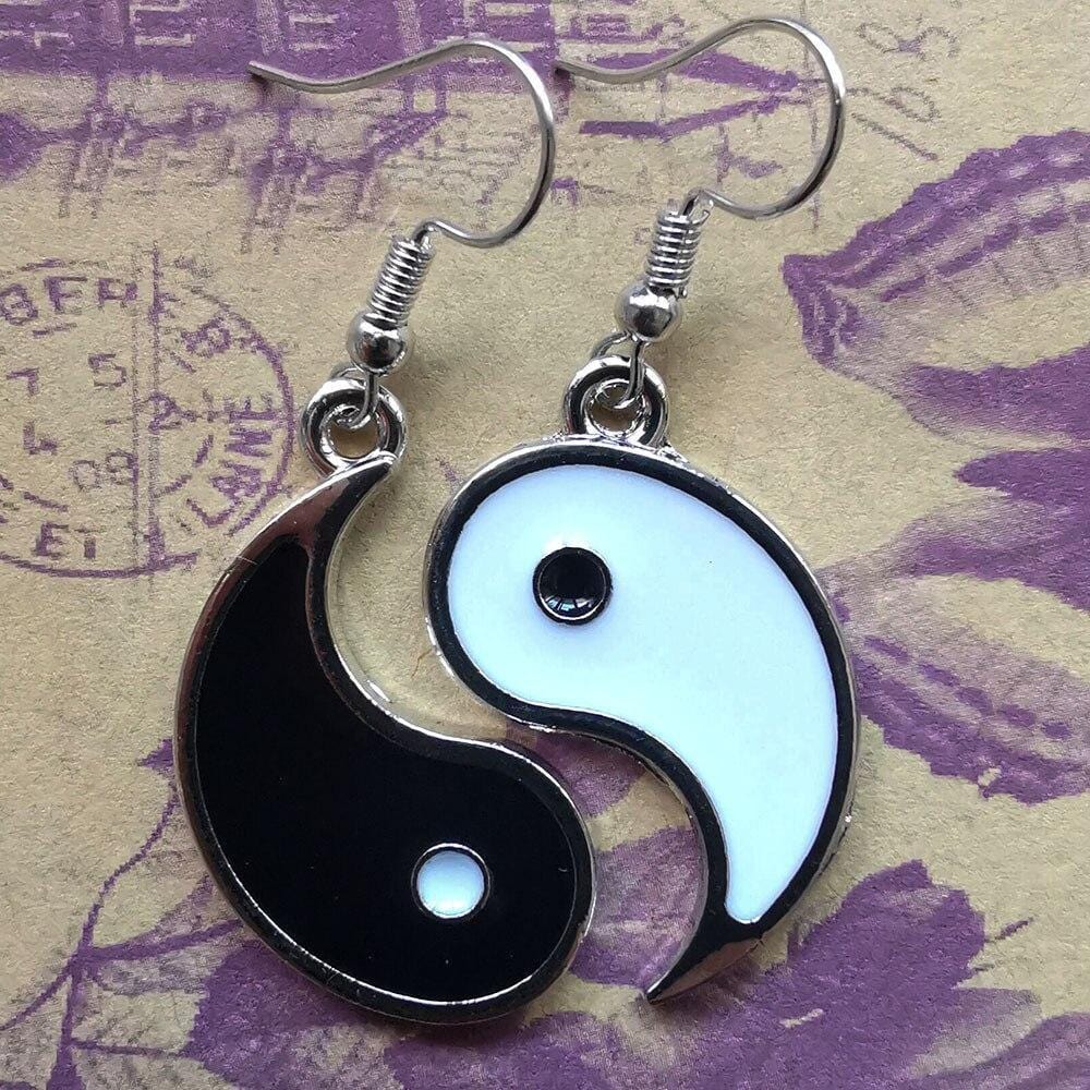 yin yang earrings claire's