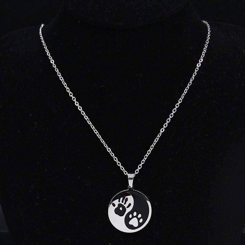 dog paw necklace