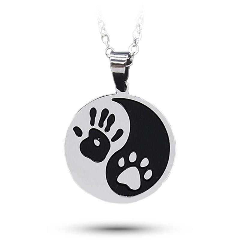 Yin Yang Dog Necklace