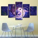 koi fish canvas wall art