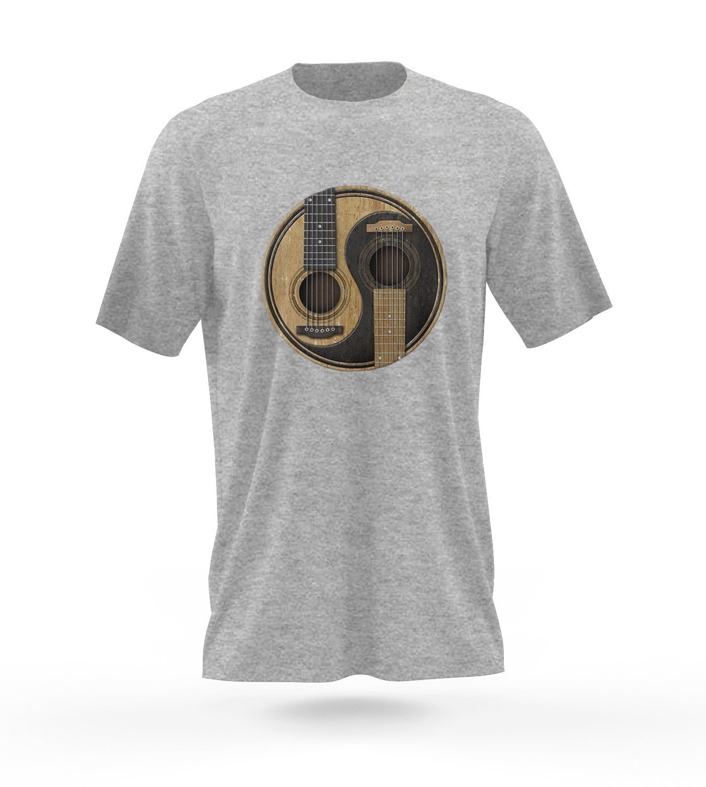 yin and yang guitar t shirt