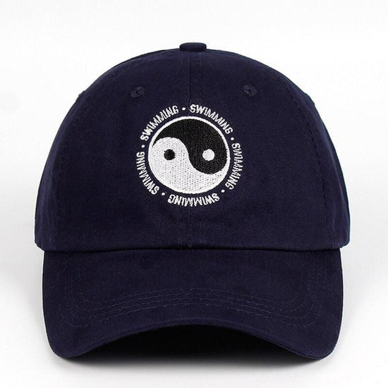 swimming yin yang hat