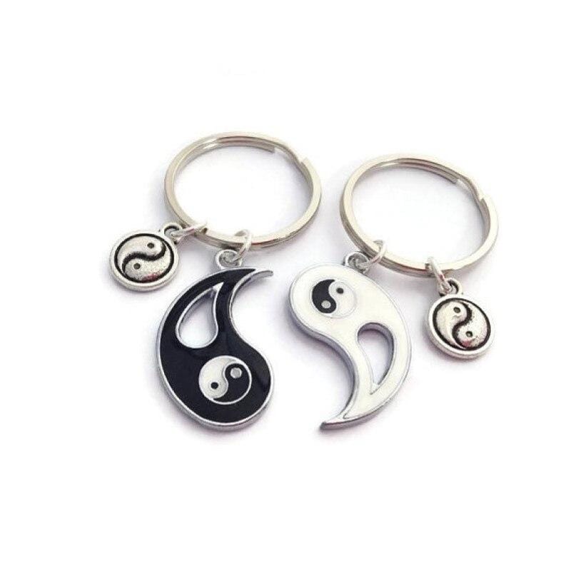 Yin Yang Keychain