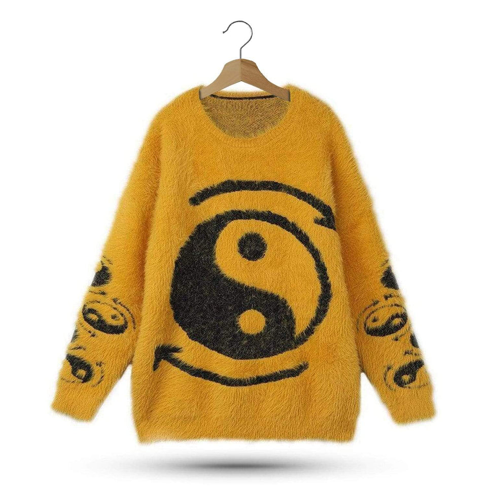 Yin Yang Knit Sweater