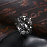 yin yang Koi Fish Ring