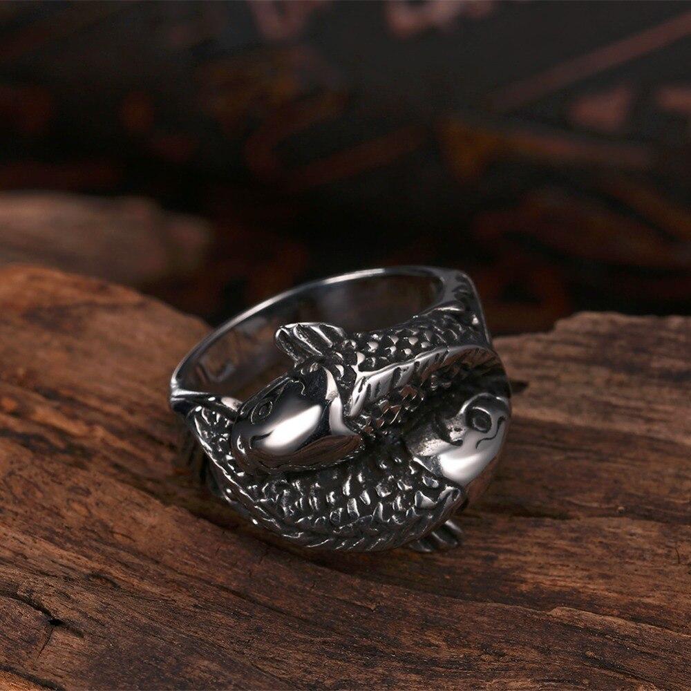 titanium koi fish jewel