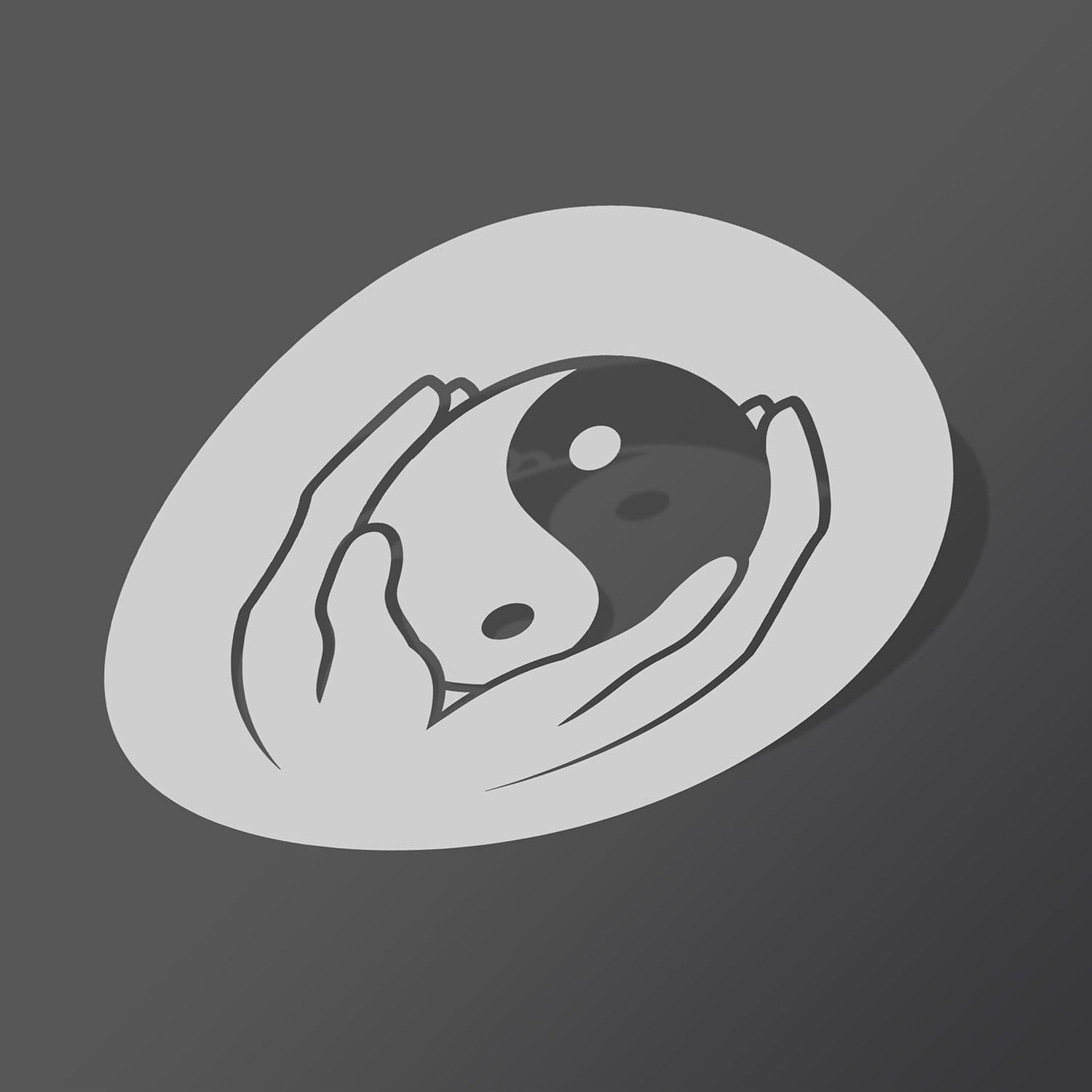 Yin Yang Sticker