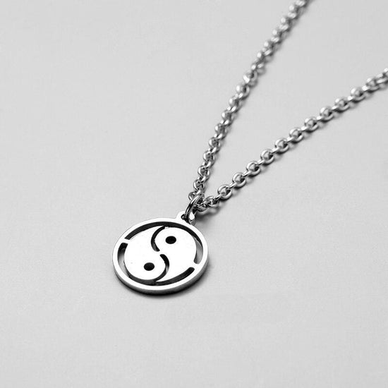 Stainless Steel Yin Yang Necklace