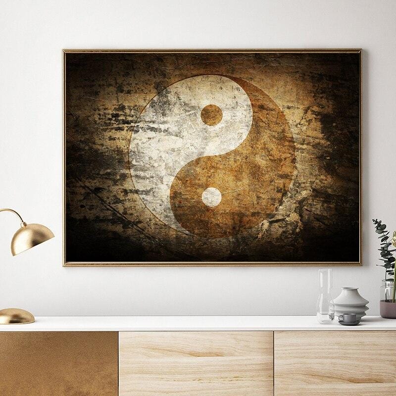 yin yang poster art