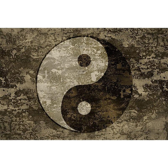 yin and yang painting