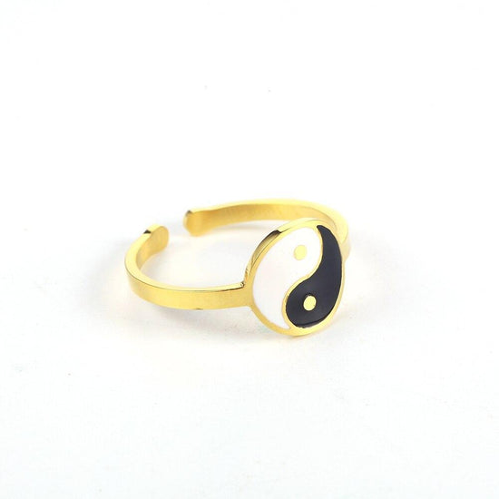 yin yang ring for women