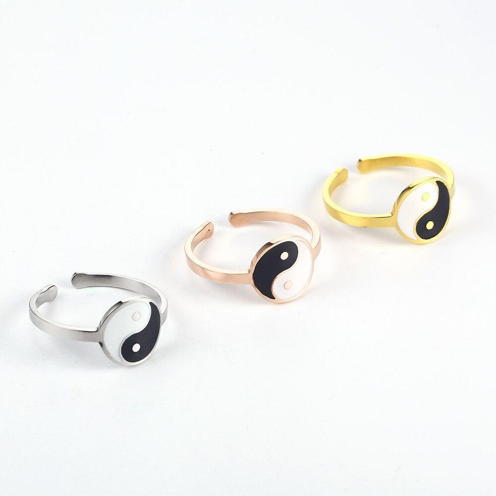 	 yin yang rings women