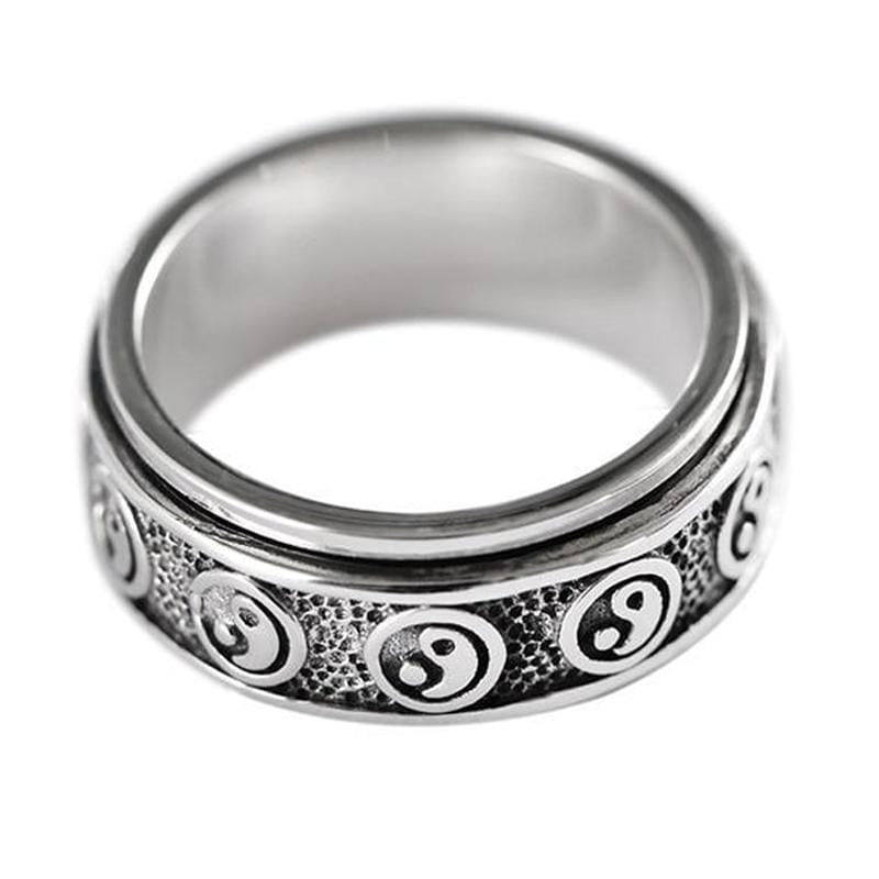 yin yang ring mens