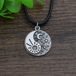 sun and moon matching necklaces