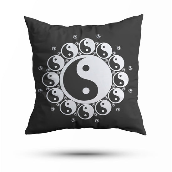 Yin Yang Throw Pillow