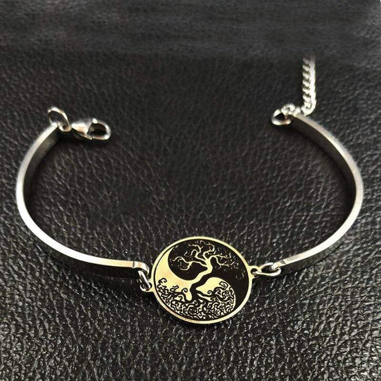 Yin Yang Tree Bracelet