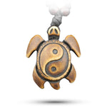 Yin Yang Turtle Necklace