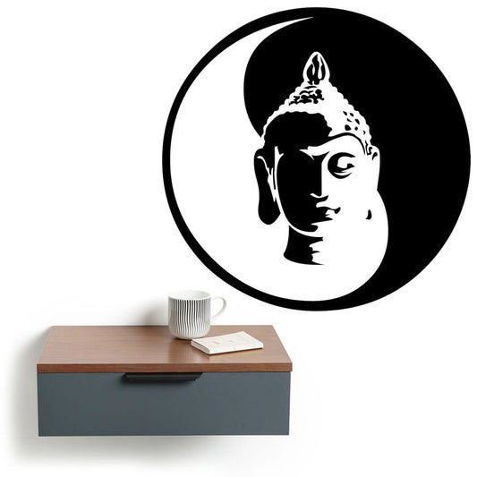 Black Buddha Wall Art