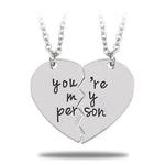 your my person necklace